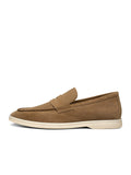 Genuine Leather Suede Loafers