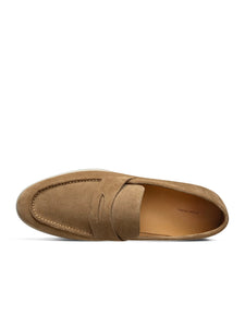 Genuine Leather Suede Loafers