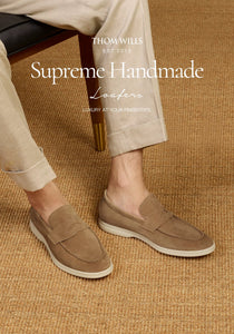 Genuine Leather Suede Loafers