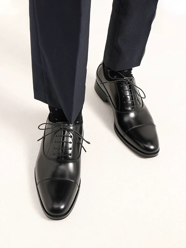 British genuine leather Oxford shoes