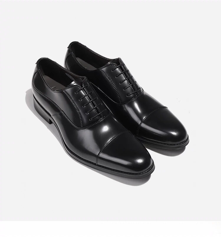 British genuine leather Oxford shoes