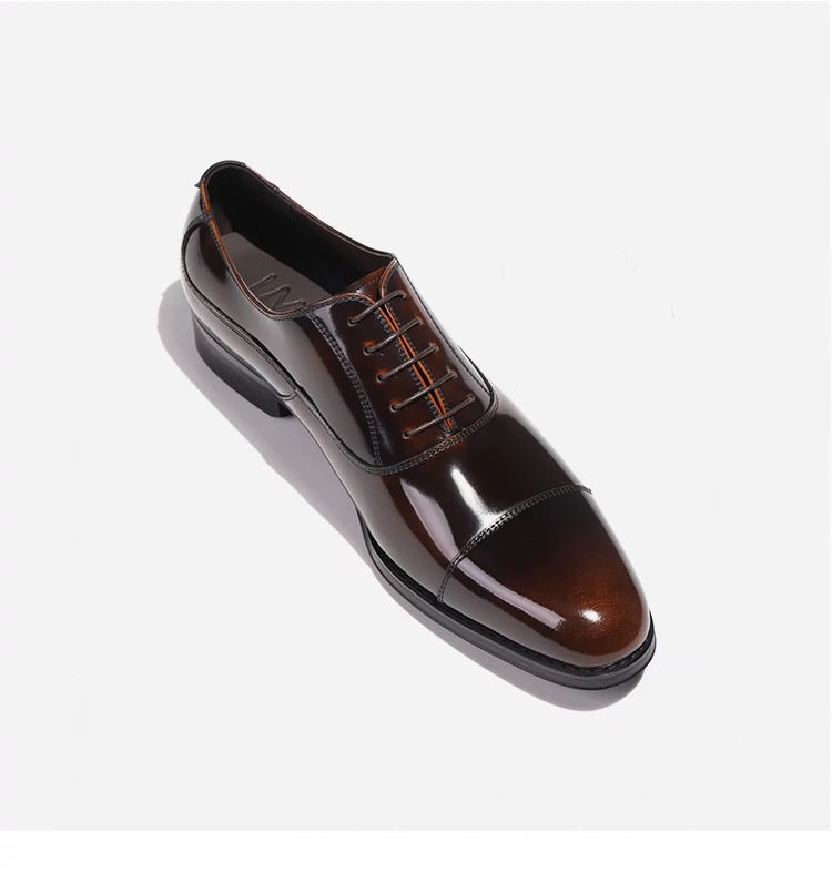 British genuine leather Oxford shoes