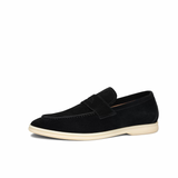 Genuine Leather Suede Loafers